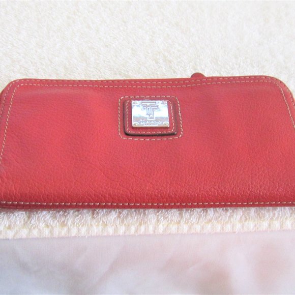 Tignanello Other - Red Tignanello Wallet Leather Wallet